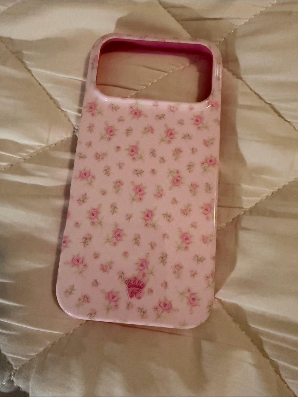 Pink Floral Phone Case - Slim Protective Cover